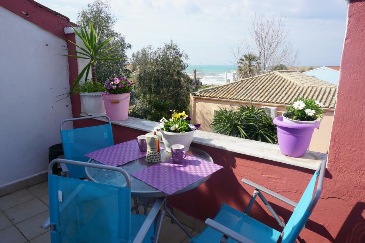 Acharavi Afrodite Apartments מראה חיצוני תמונה